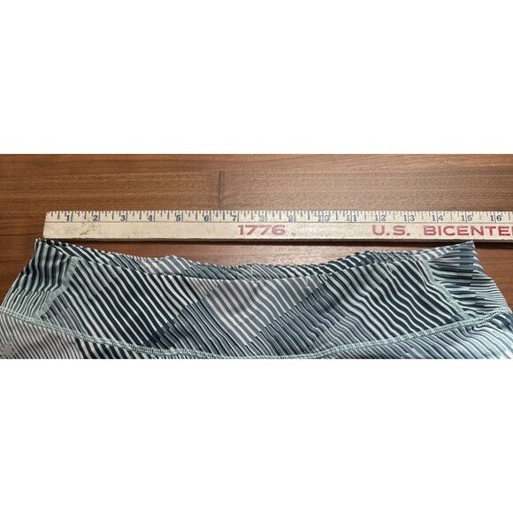 Smartwool Womens M Active Lined Shorts Bleached Aqua Mountain Plaid Running Gym‎ - Picture 10 of 10